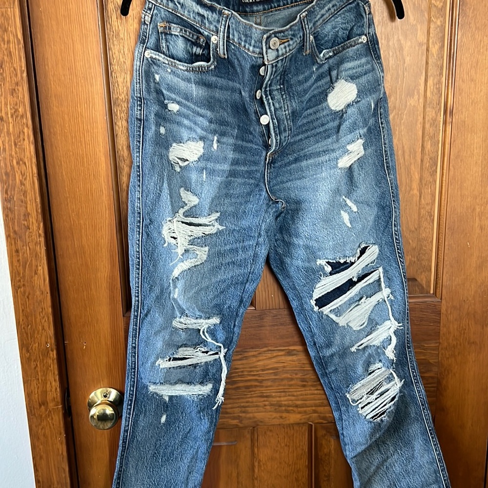 Lucky Brand High Rise Mom Jean